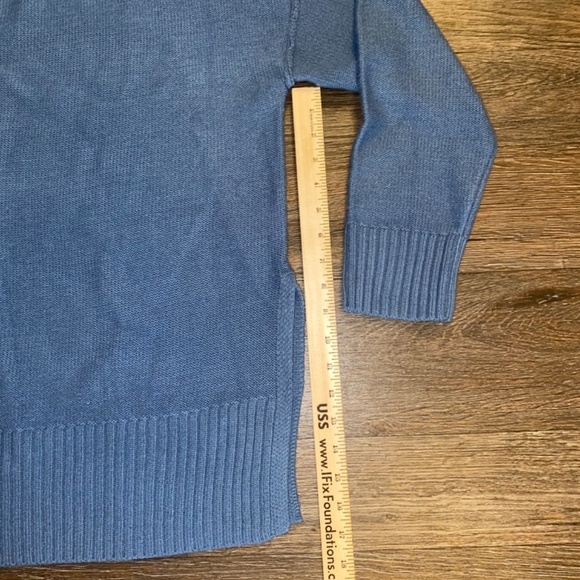 Merokeety size XL soft blue sweater - Picture 4 of 5